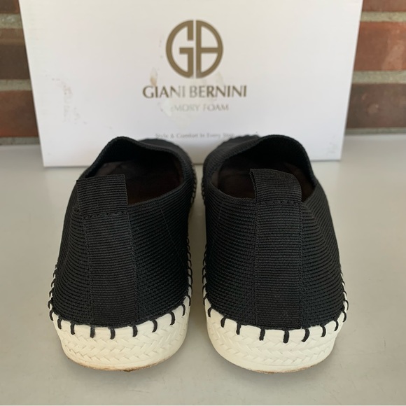 Giani Bernini Womens Nyla Black Knit Memory Foam Slip-On Flats Loafers US 9 M - Picture 9 of 9